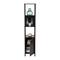 Organize It All 67" Espresso 5-Shelf Ambassador High Cabinet